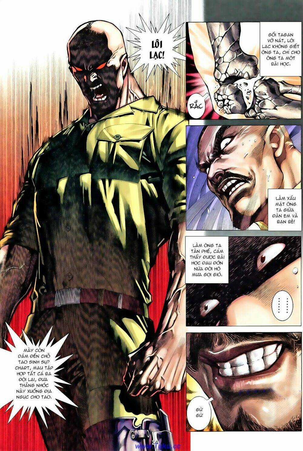 Á Châu Hùng Sư Chapter 3 trang 12