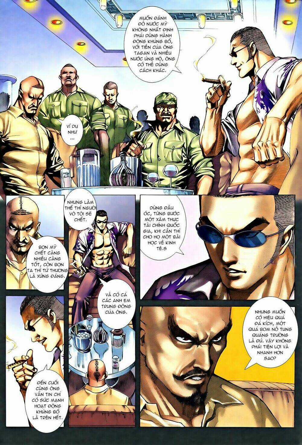 Á Châu Hùng Sư Chapter 3 trang 4