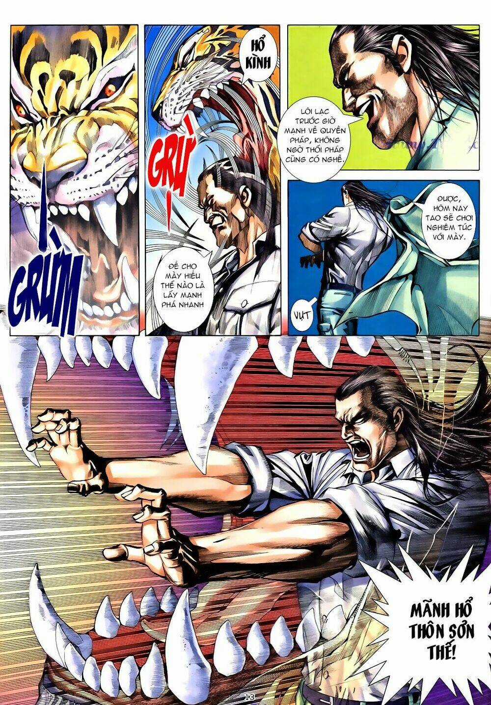 Á Châu Hùng Sư Chapter 4 trang 11