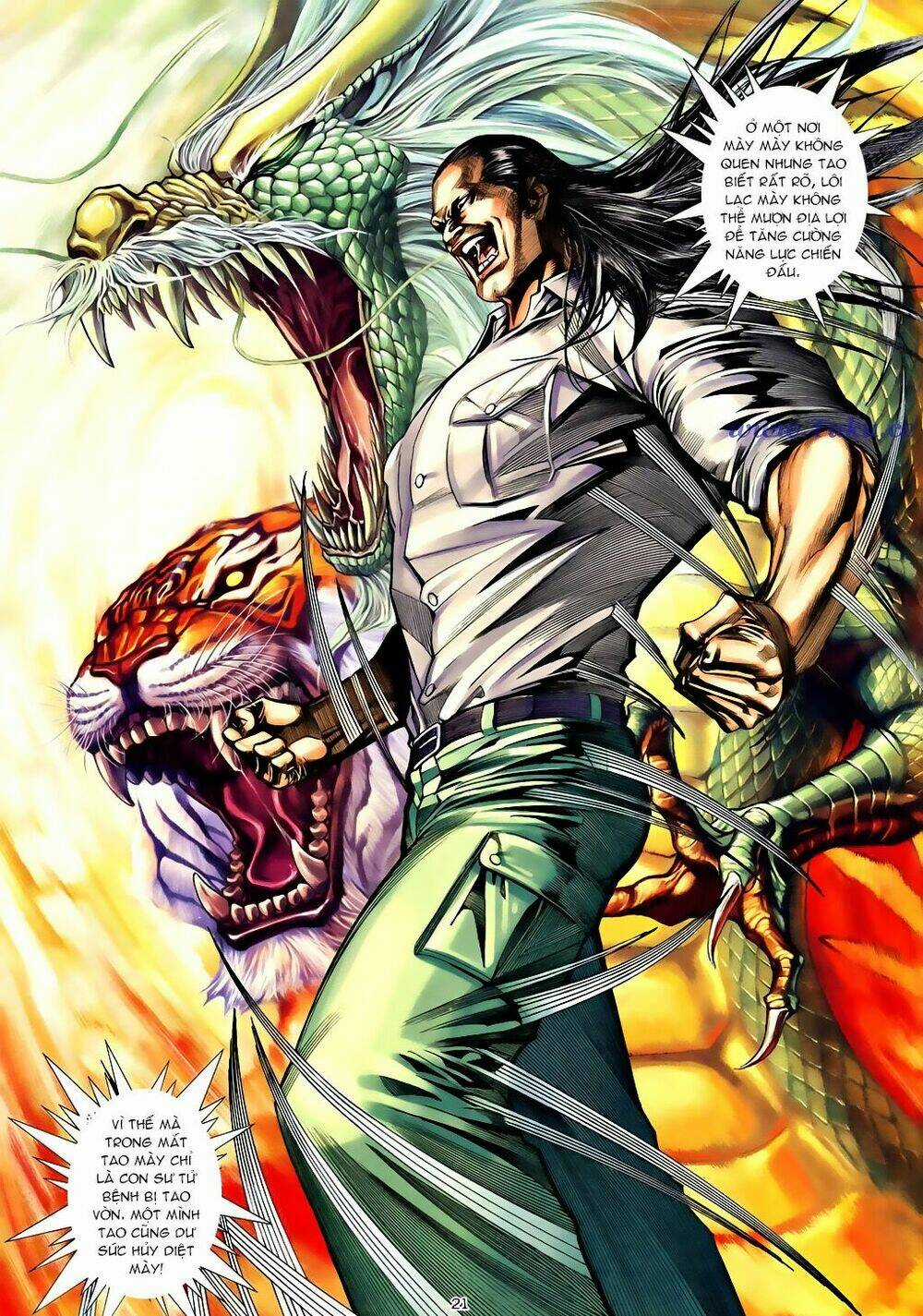 Á Châu Hùng Sư Chapter 4 trang 19