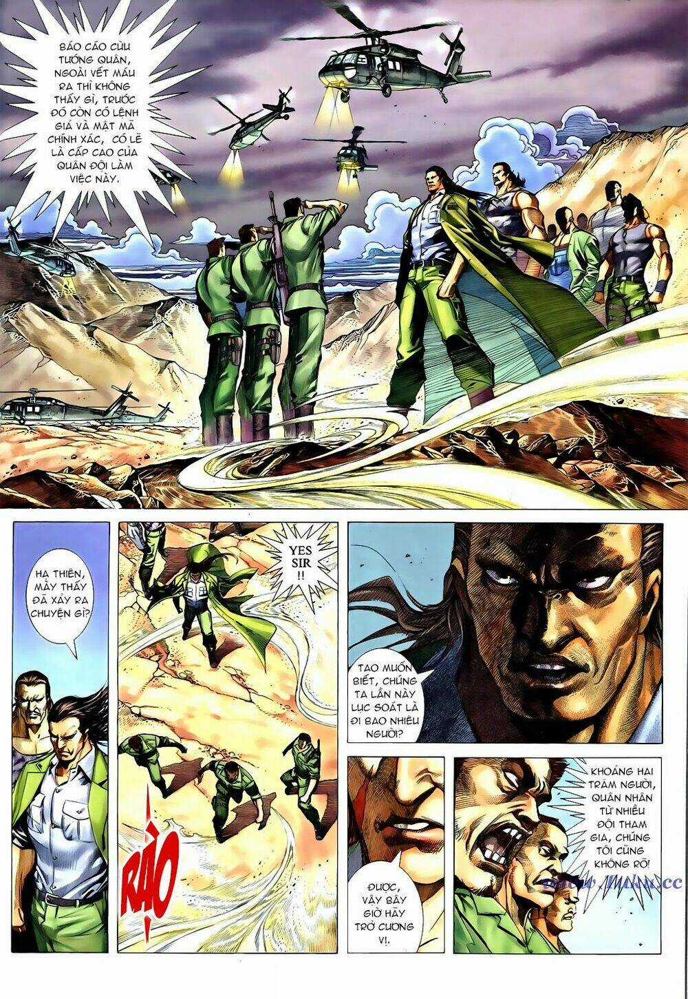 Á Châu Hùng Sư Chapter 6 trang 11