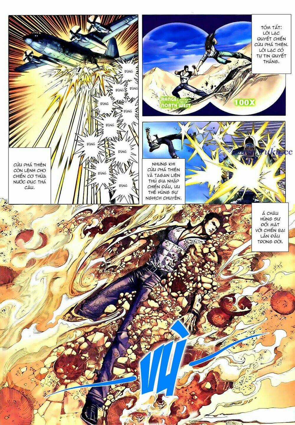 Á Châu Hùng Sư Chapter 6 trang 2