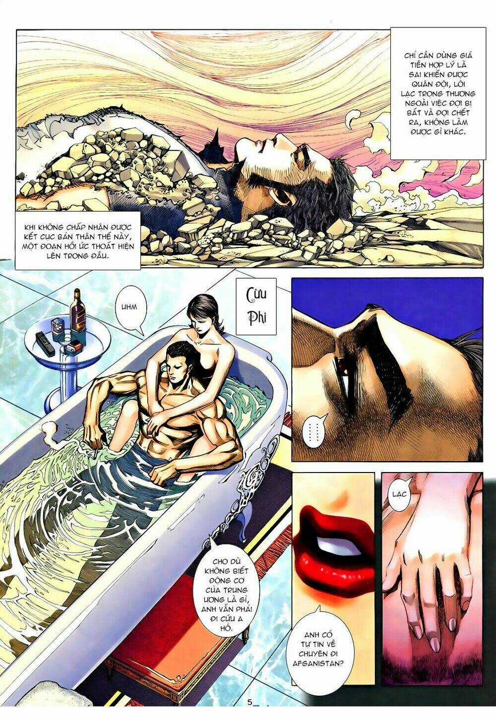 Á Châu Hùng Sư Chapter 6 trang 4