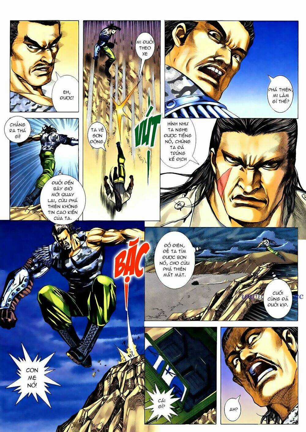 Á Châu Hùng Sư Chapter 7 trang 12