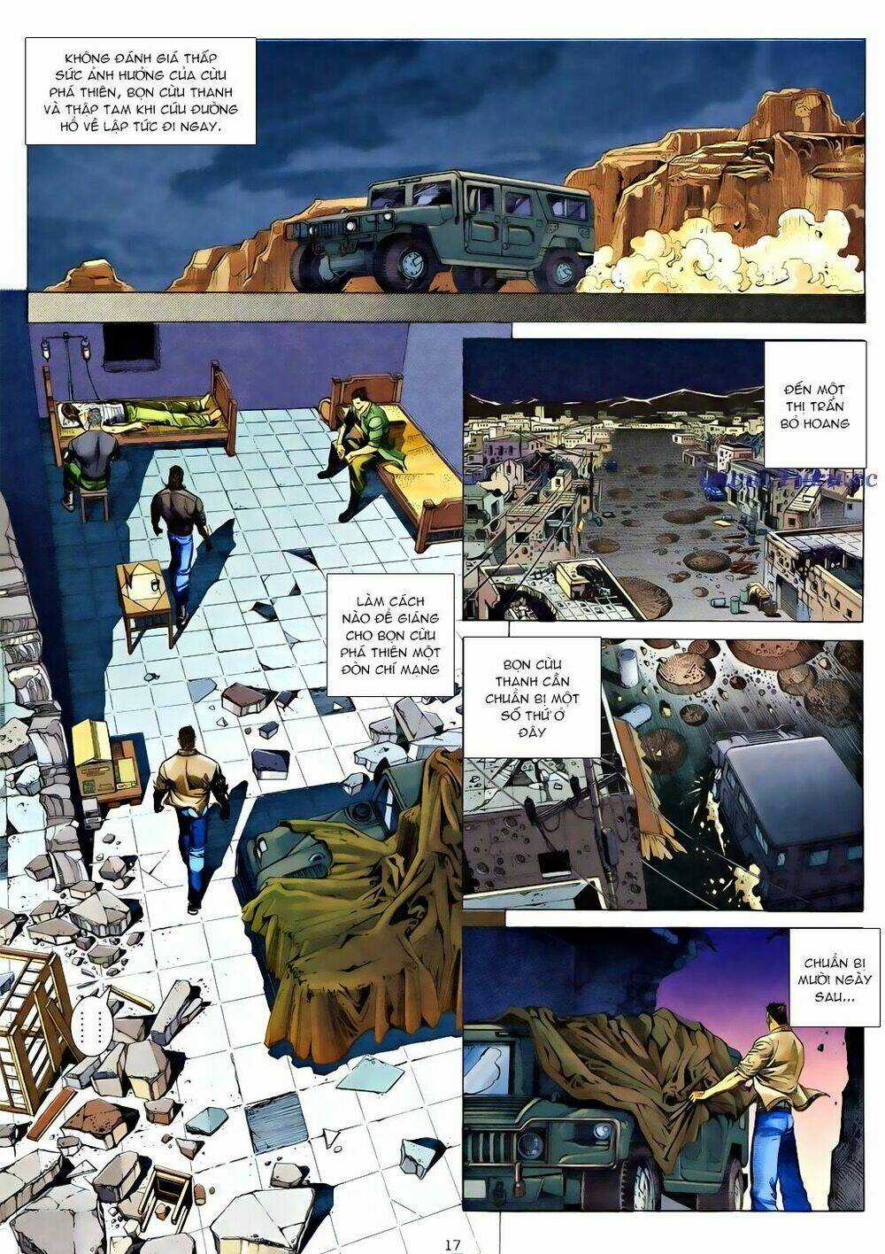 Á Châu Hùng Sư Chapter 7 trang 16