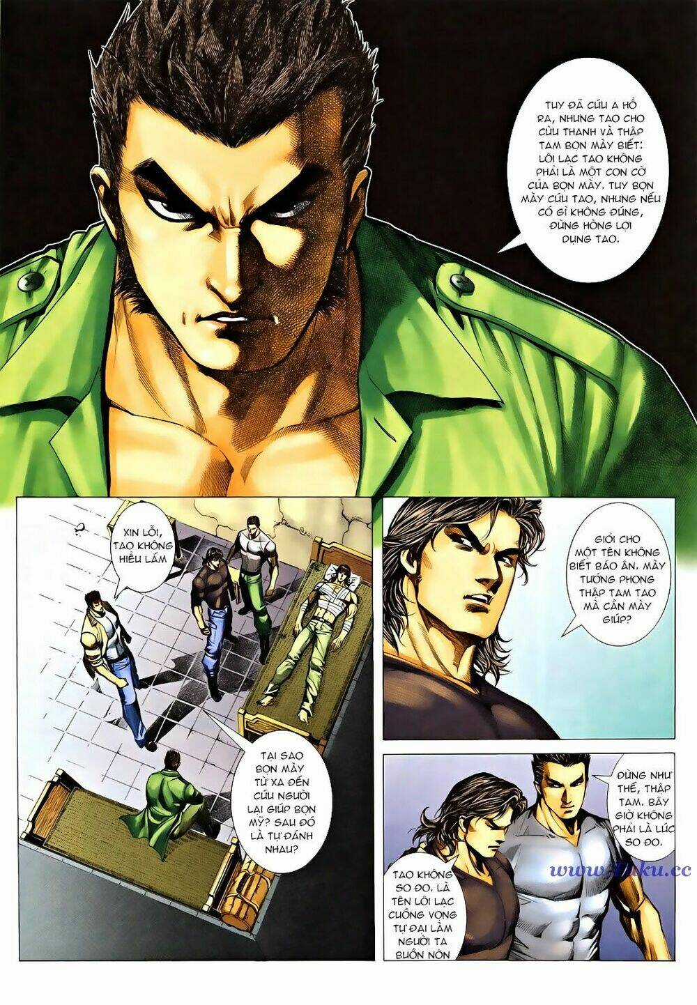 Á Châu Hùng Sư Chapter 7 trang 18