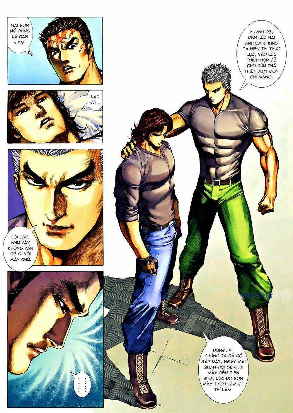 Á Châu Hùng Sư Chapter 7 trang 21