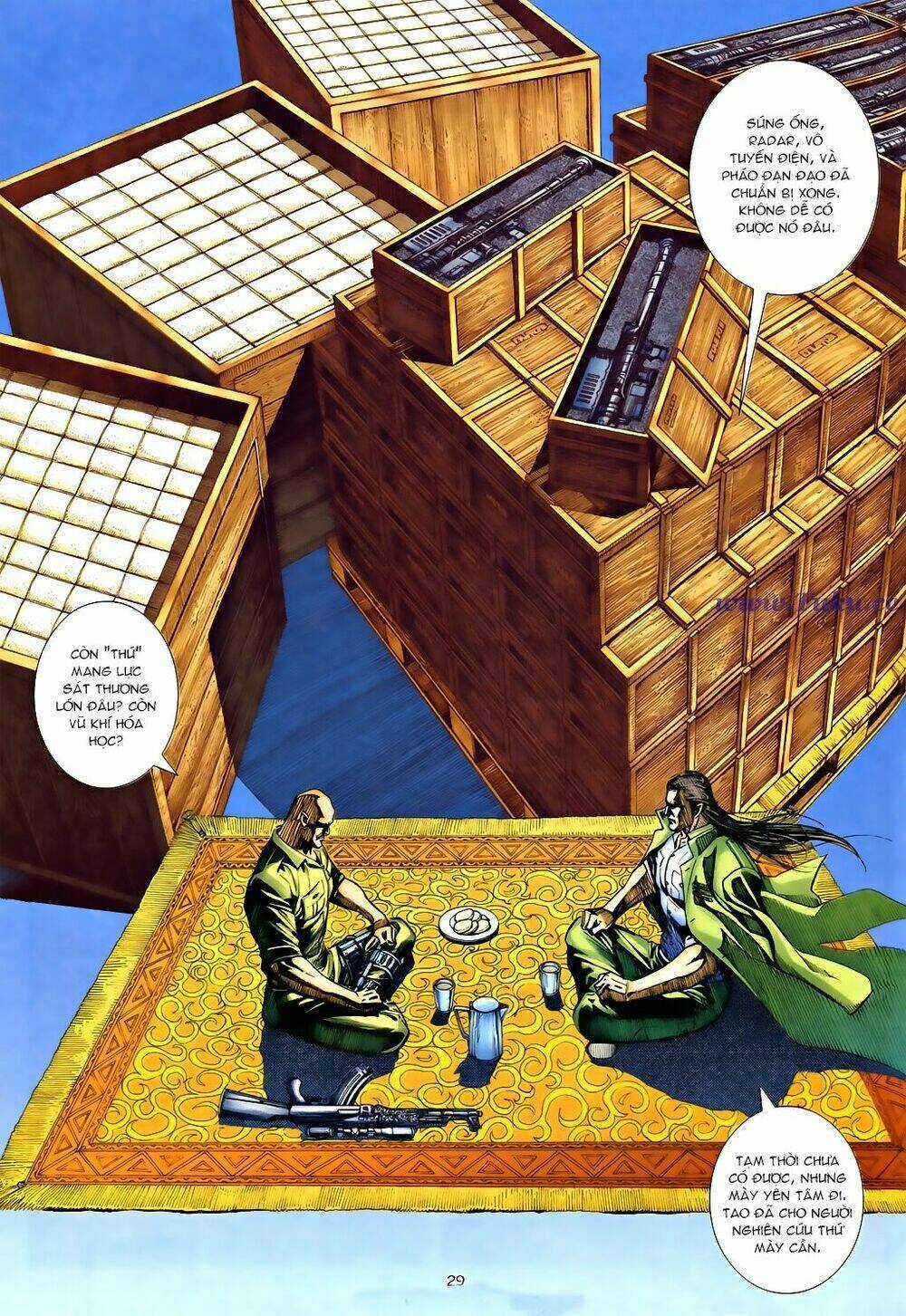 Á Châu Hùng Sư Chapter 7 trang 28