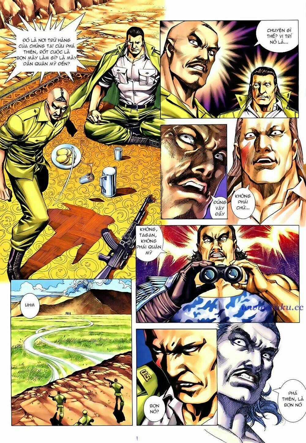 Á Châu Hùng Sư Chapter 7 trang 30