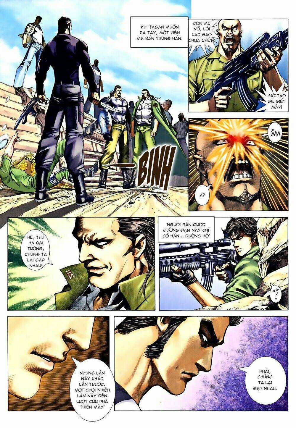 Á Châu Hùng Sư Chapter 8 trang 11