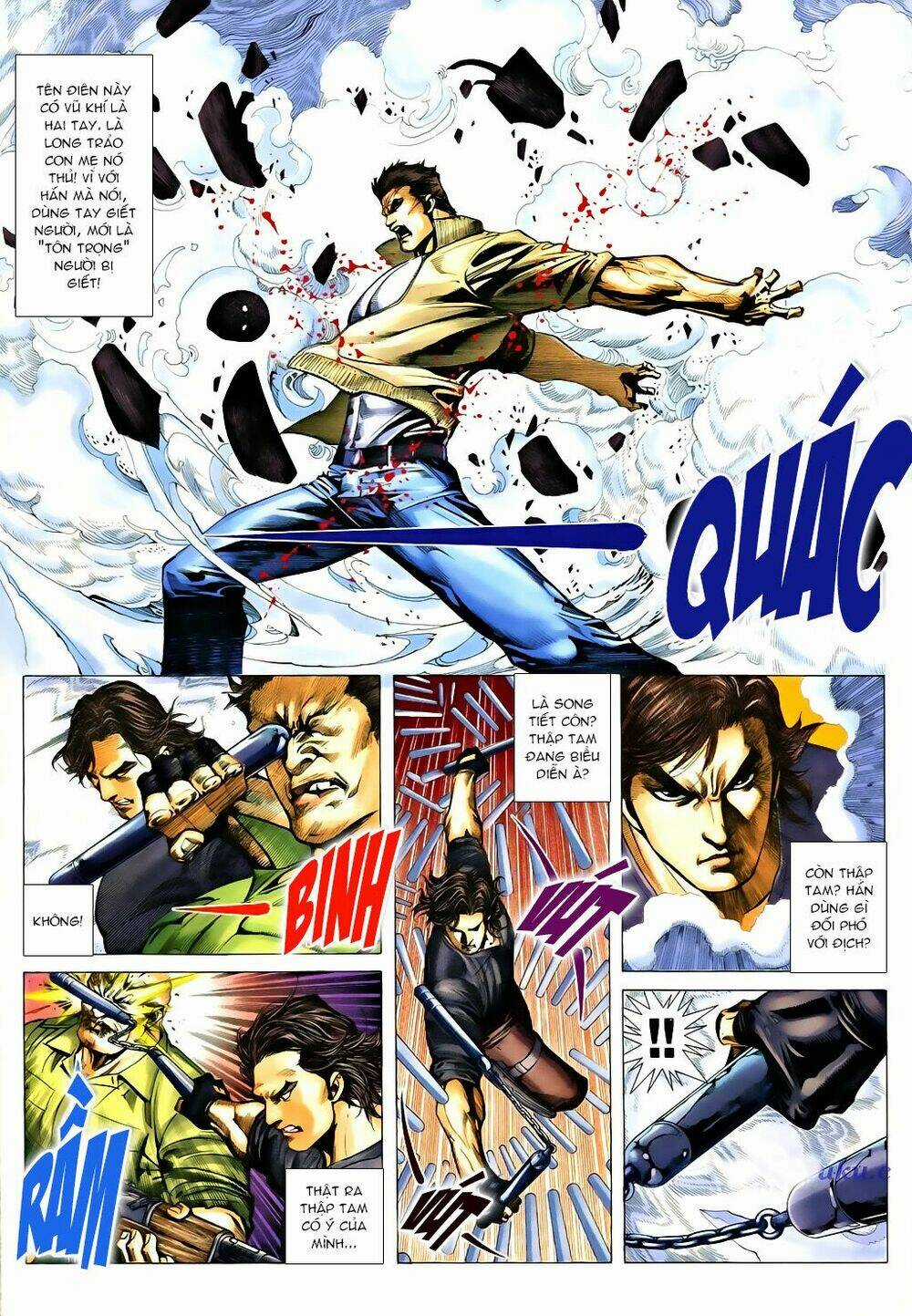 Á Châu Hùng Sư Chapter 8 trang 9