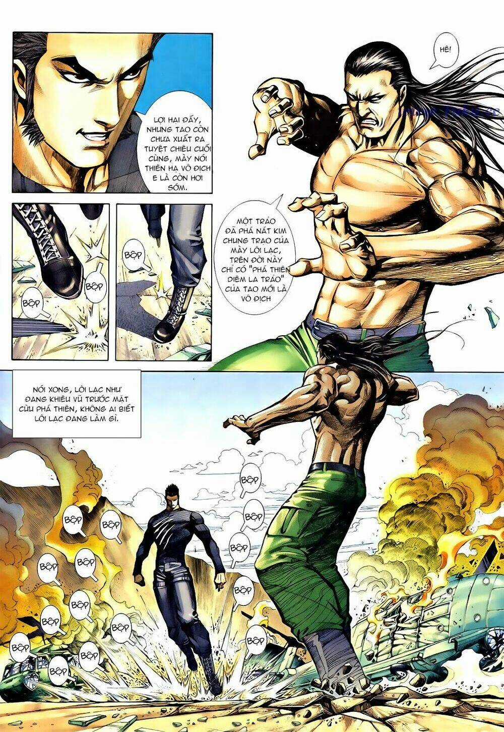 Á Châu Hùng Sư Chapter 9 trang 11