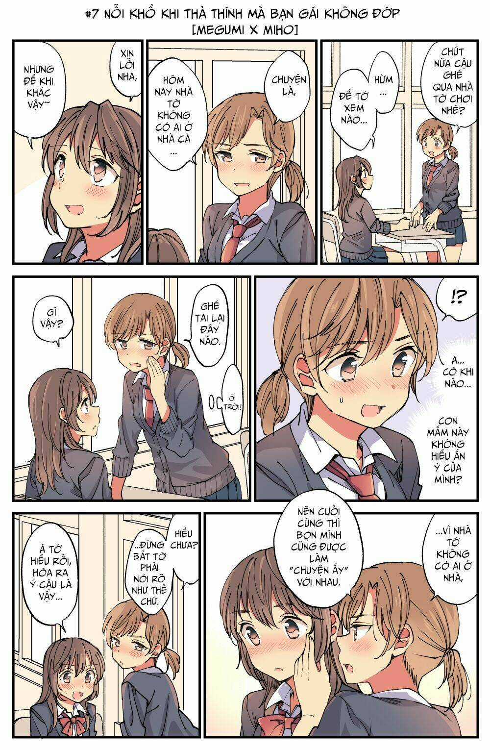 A Hundred Scenes Of Girls Love Chapter 6.1 trang 1
