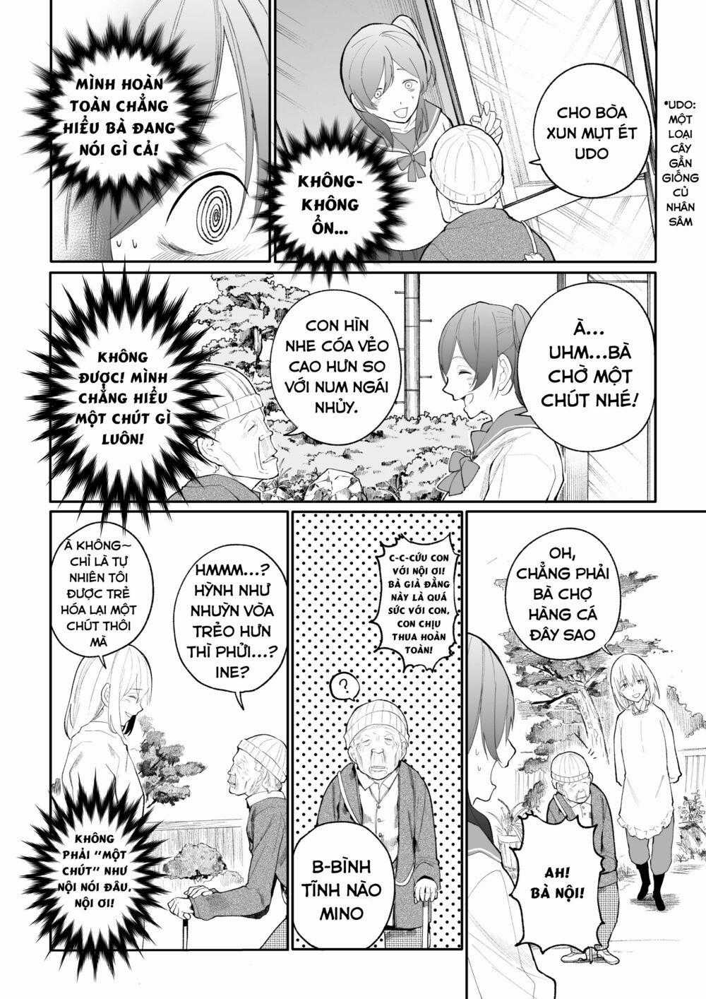A Story About A Granpa And Granma Returned Back To Their Youth Chapter 13 trang 1