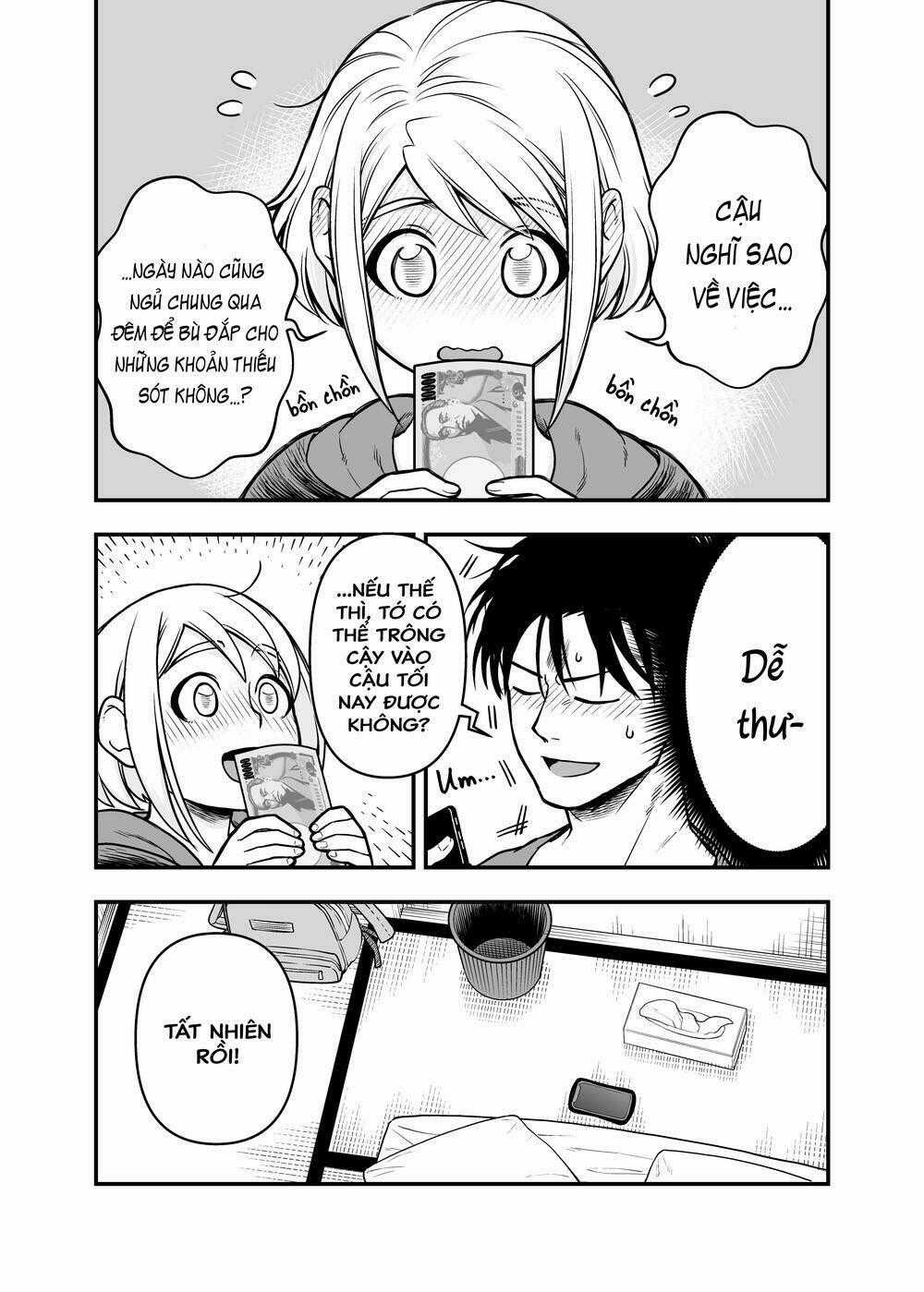 A Story About A Man And A Woman And When They Sleep Together, Money Appears Out Of Nowhere Chapter 9.5 trang 7