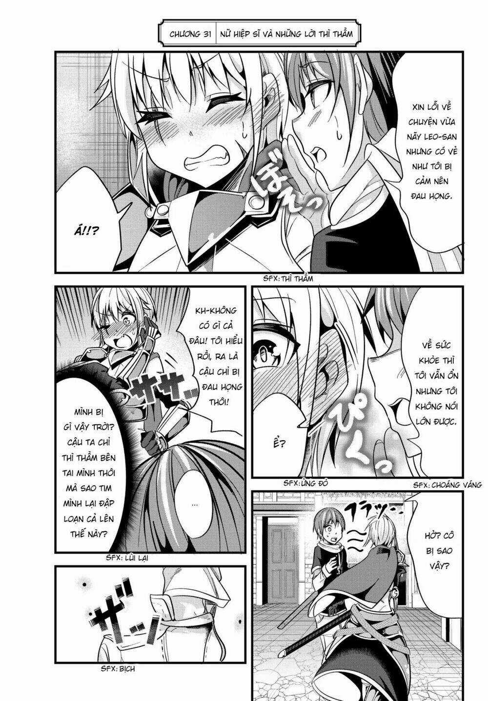 A Story About Treating A Female Knight Who Has Never Been Treated As A Woman Chapter 31 trang 3