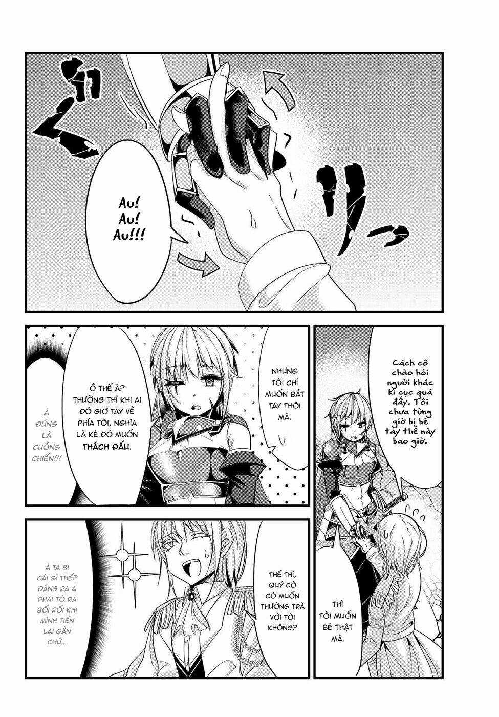 A Story About Treating A Female Knight Who Has Never Been Treated As A Woman Chapter 56 trang 4