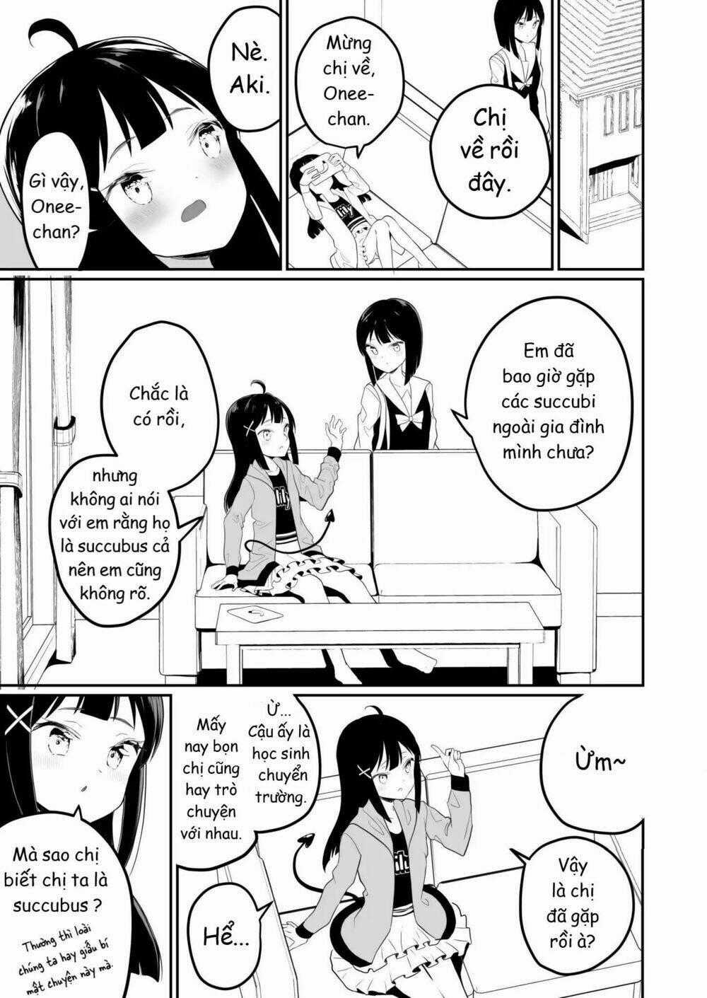 A Succubus Yuri Story Chapter 7 trang 1