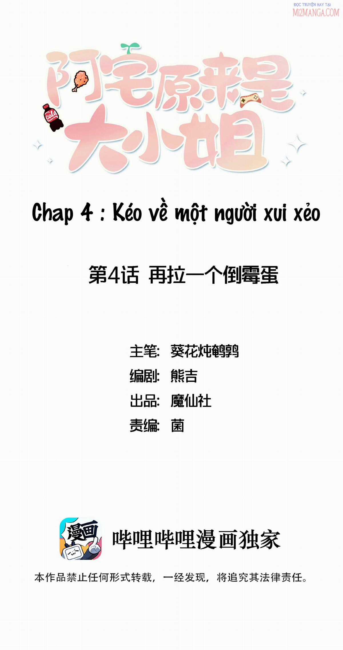 A Trạch Hóa Ra Lại Là Đại Tiểu Thư ? Chapter 4 trang 1