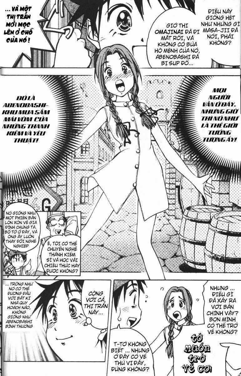 Abenobashi Mahou Shoutengai Chapter 1 trang 36