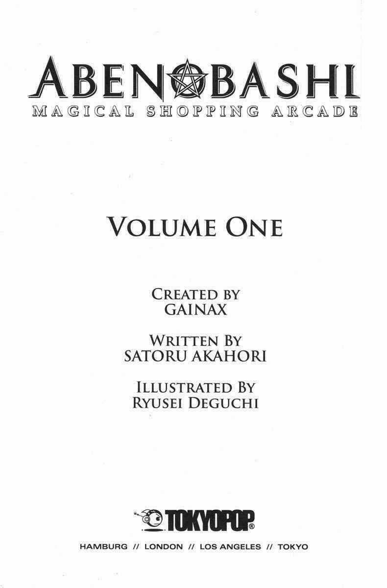 Abenobashi Mahou Shoutengai Chapter 1 trang 6