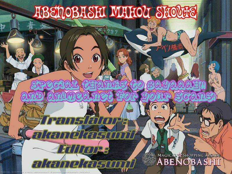 Abenobashi Mahou Shoutengai Chapter 3 trang 0
