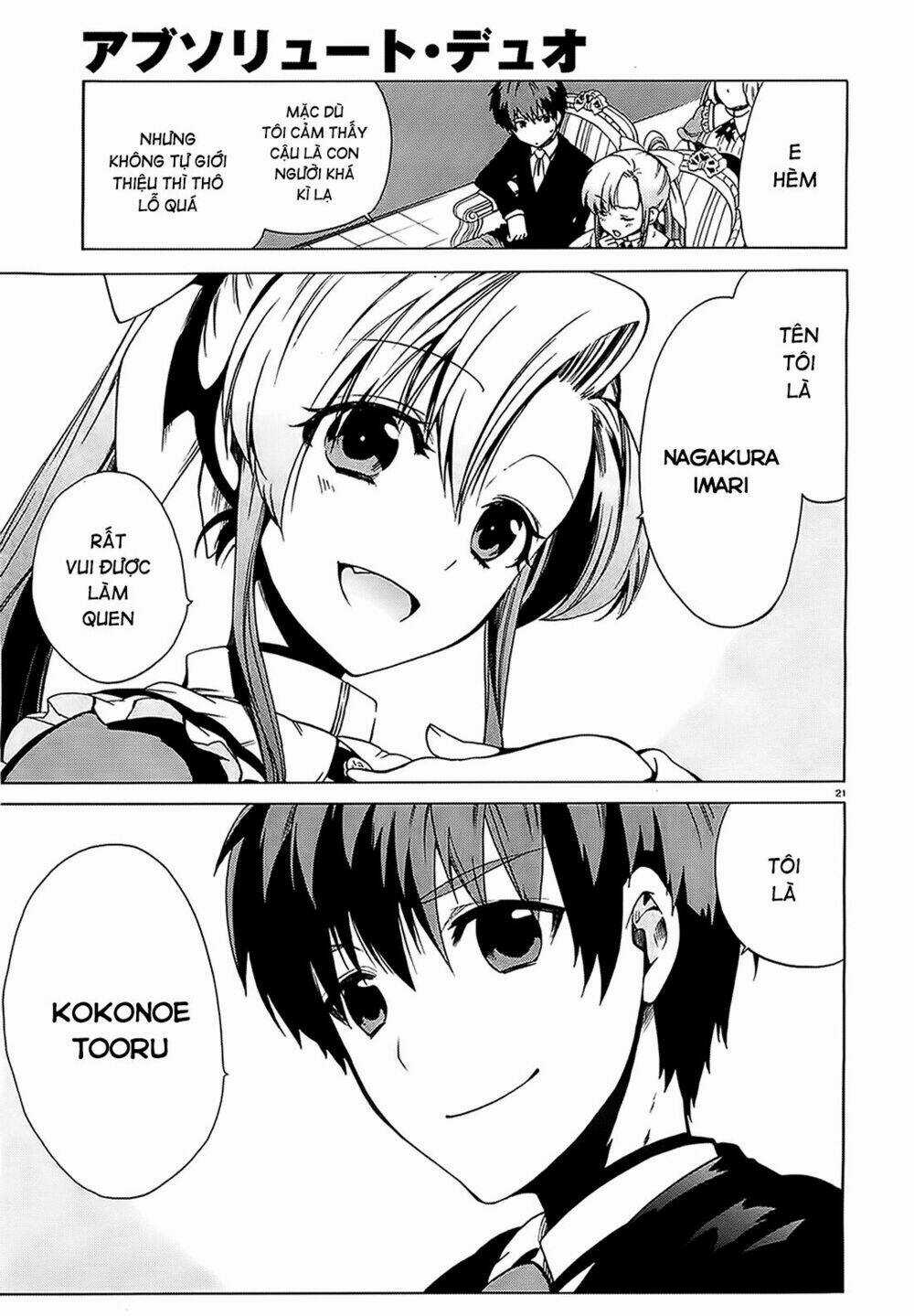 Absolute Duo Chapter 1 trang 14