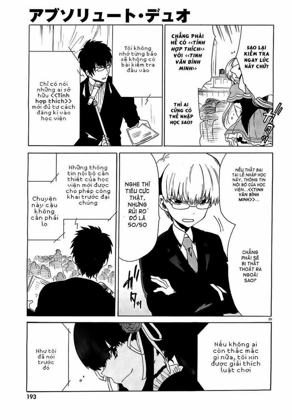 Absolute Duo Chapter 1 trang 28