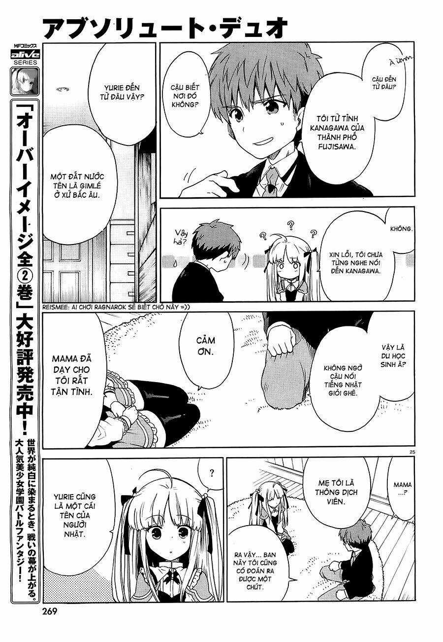 Absolute Duo Chapter 3 trang 25