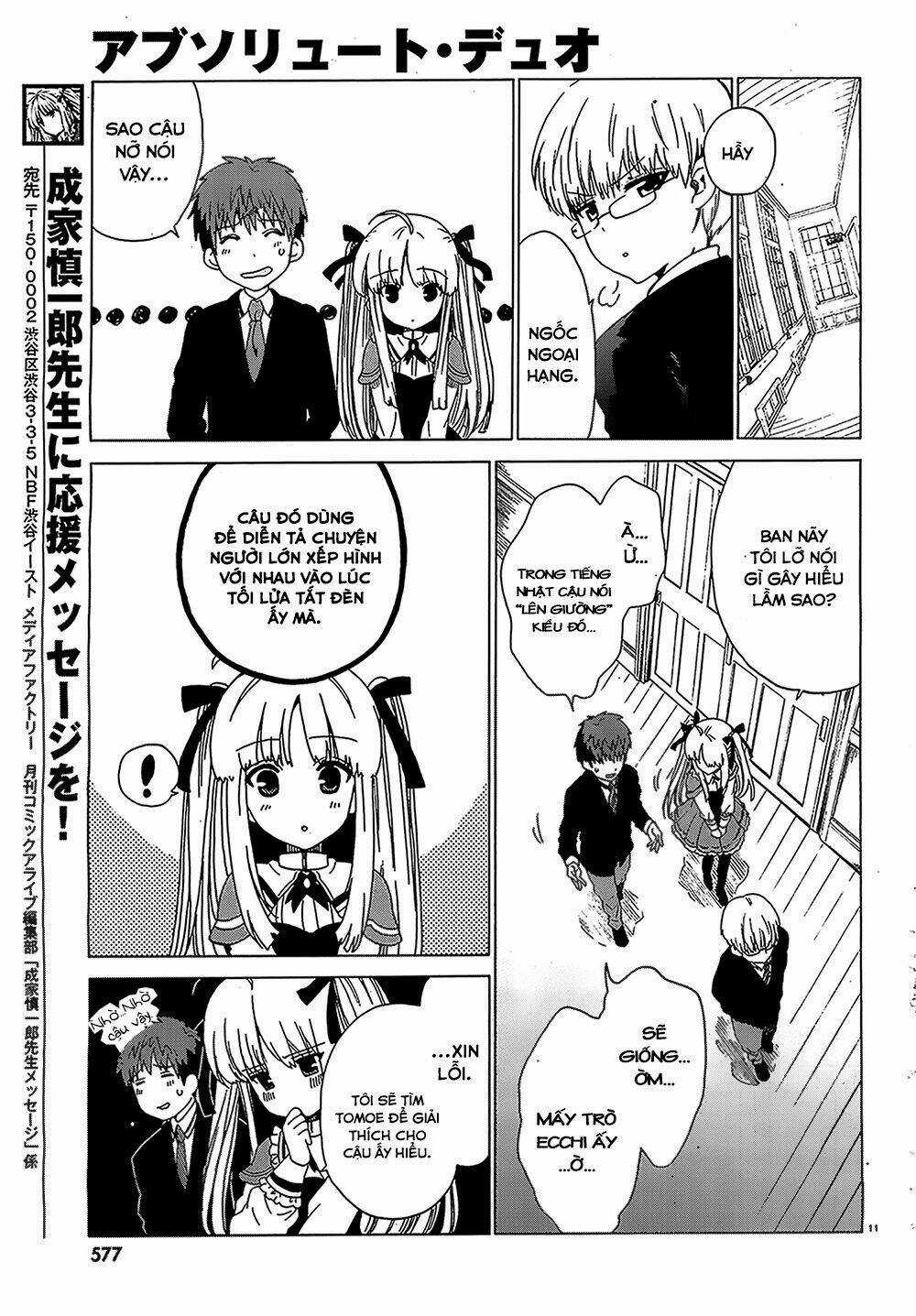 Absolute Duo Chapter 4 trang 11