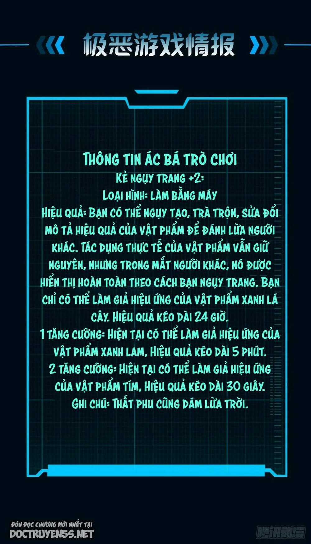 Ác Bá Trò Chơi Chapter 53 trang 55