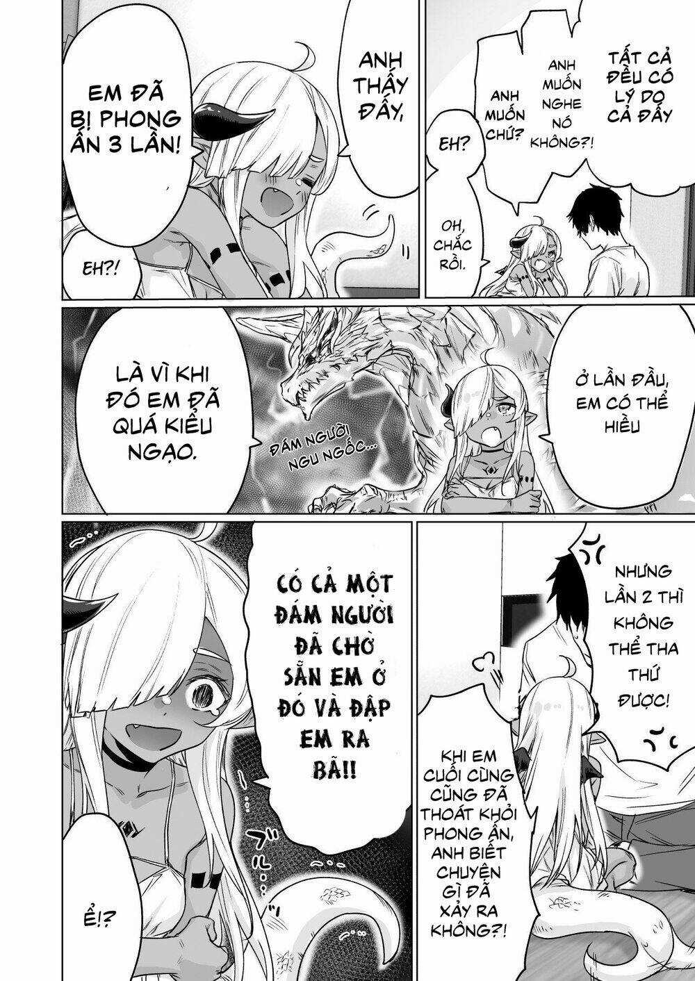 Ác Long Huyền Thoại Bị Phong Ấn 300 Năm Đã Trở Thành Bạn Của Tôi Chapter 6 trang 3