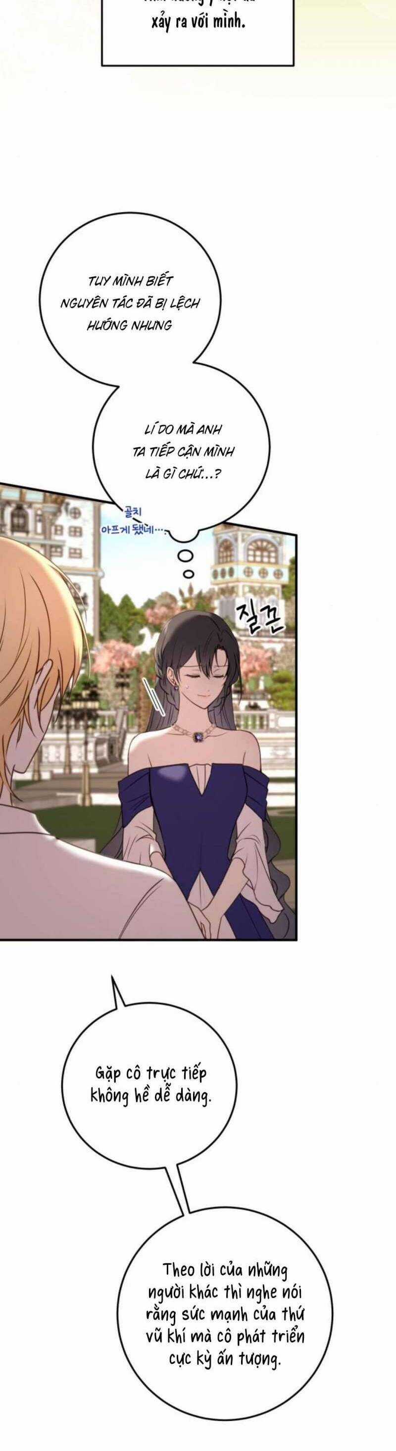 Ác Nữ Chỉ Muốn Sống Yên Bình Chương 29 trang 35