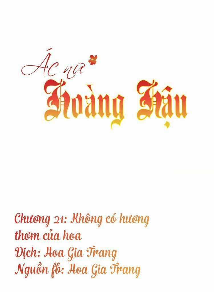 Ác Nữ Hoàng Hậu Chapter 21 trang 0