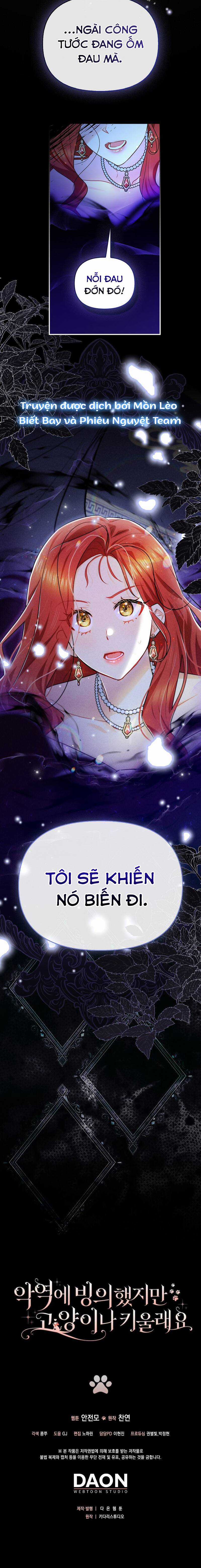 Ác Nữ Trở Thành Miêu Nô Chapter 2 trang 16