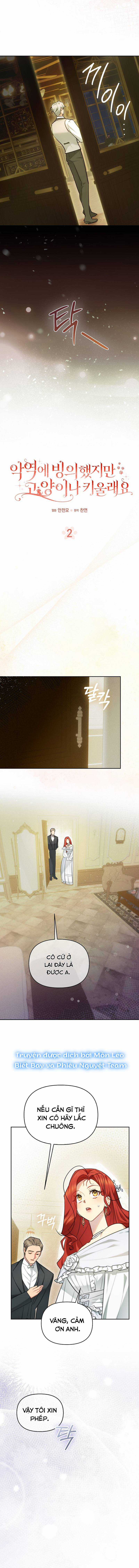 Ác Nữ Trở Thành Miêu Nô Chapter 2 trang 7