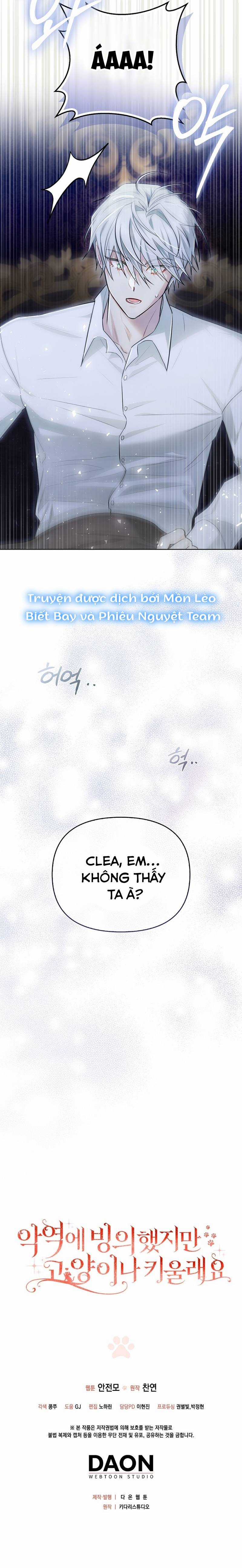 Ác Nữ Trở Thành Miêu Nô Chapter 3 trang 16