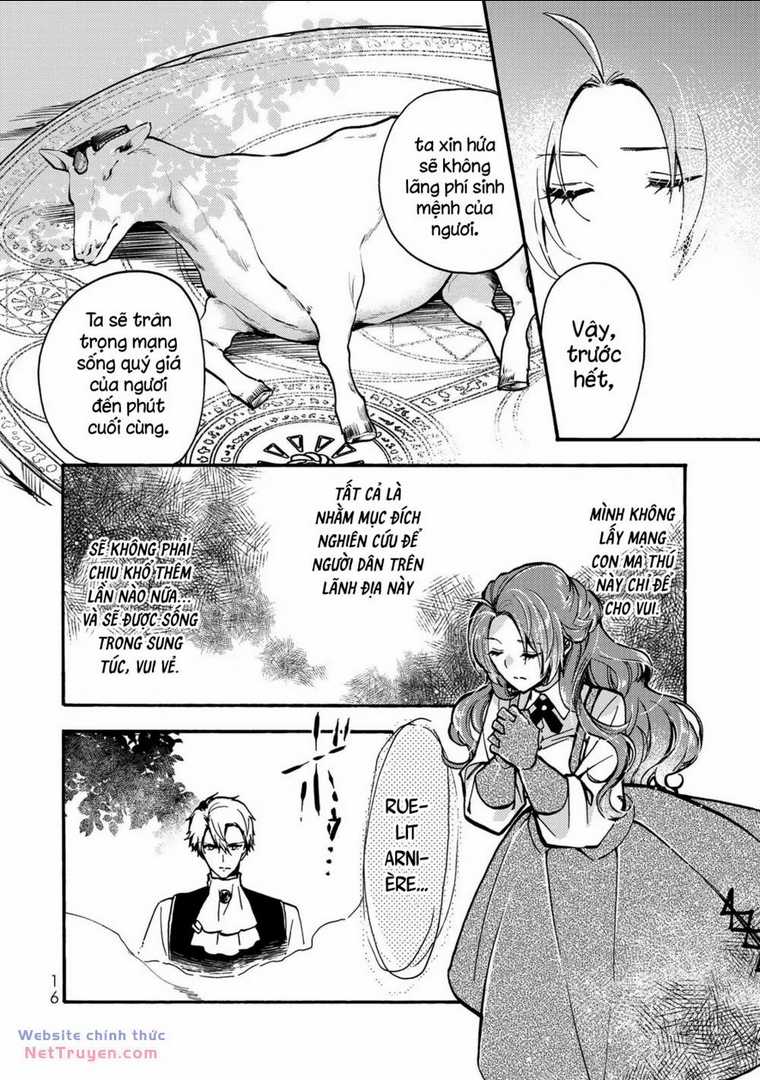 Ác Thực Tiểu Thư Và Cuồng Huyết Công Tước (Akujiki Reijou To Kyouketsu Koushaku) Chapter 6 trang 17