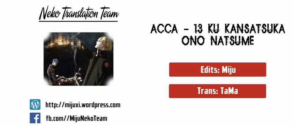 Acca - Cục Thanh Tra 13 Bang Chapter 15 trang 0