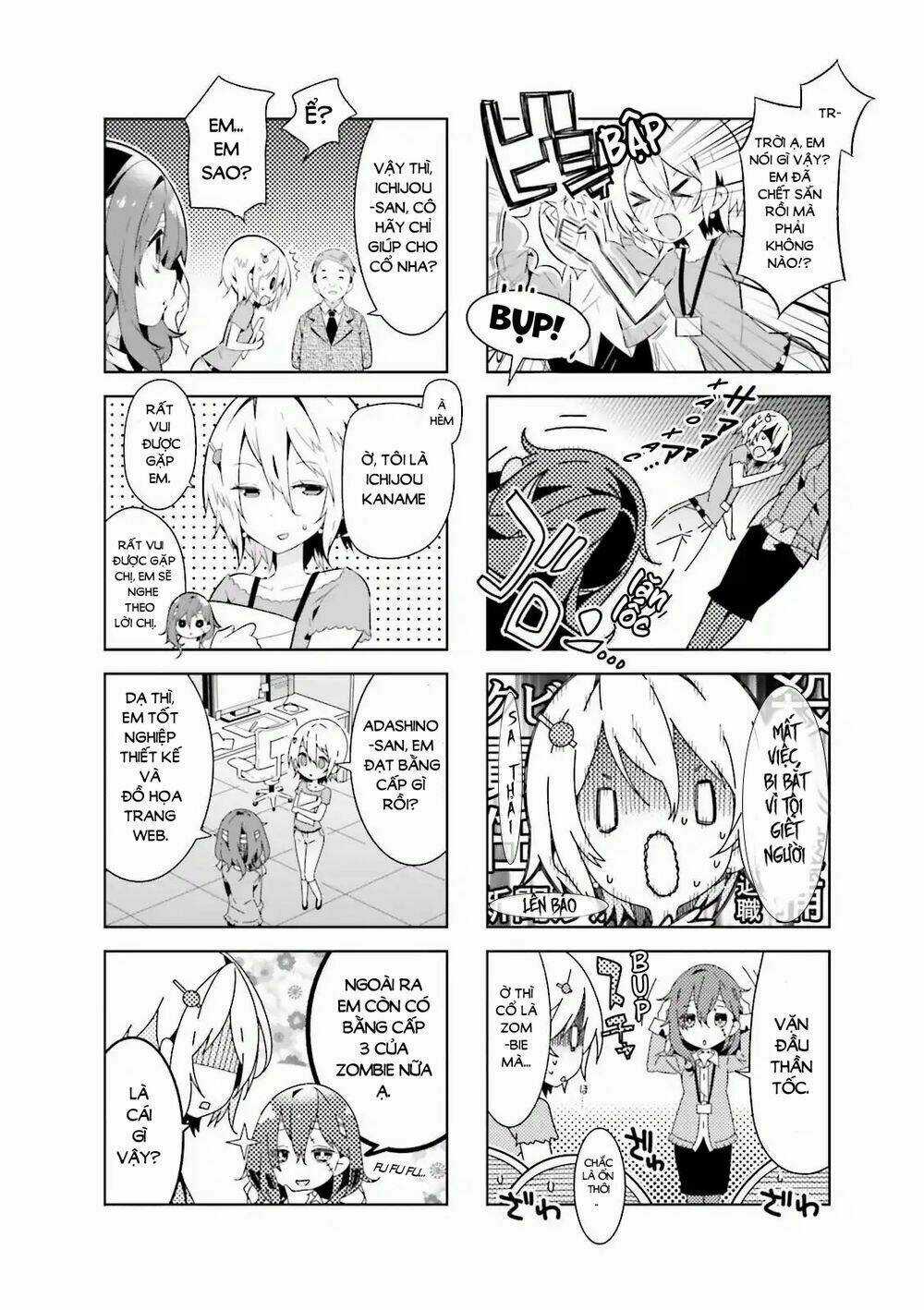 Adashino-San Wa Sude Ni Shinderu Chapter 1 trang 4