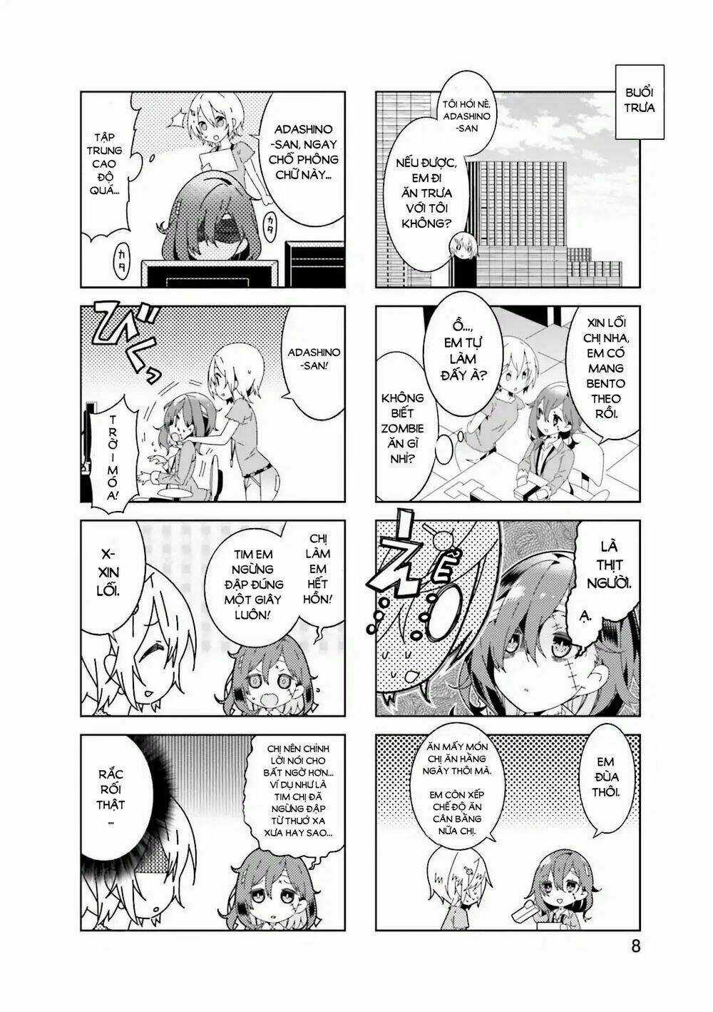 Adashino-San Wa Sude Ni Shinderu Chapter 1 trang 6