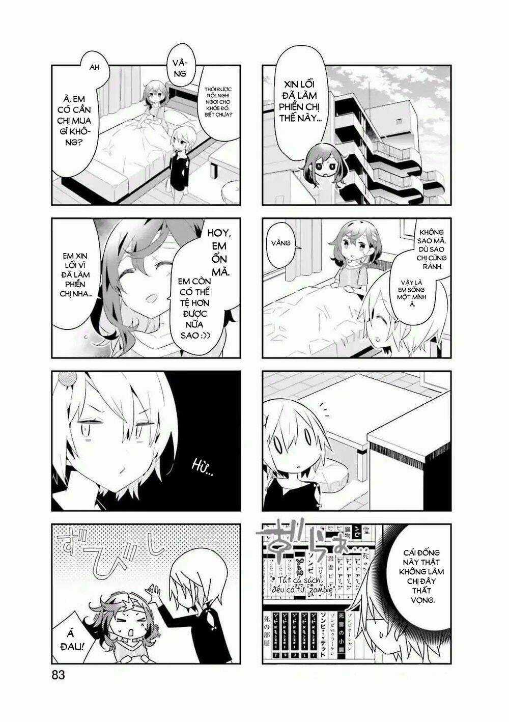 Adashino-San Wa Sude Ni Shinderu Chapter 10 trang 4