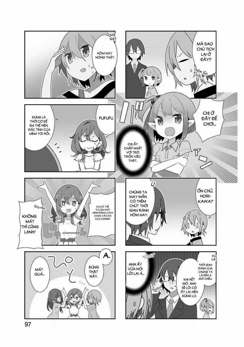 Adashino-San Wa Sude Ni Shinderu Chapter 12 trang 2
