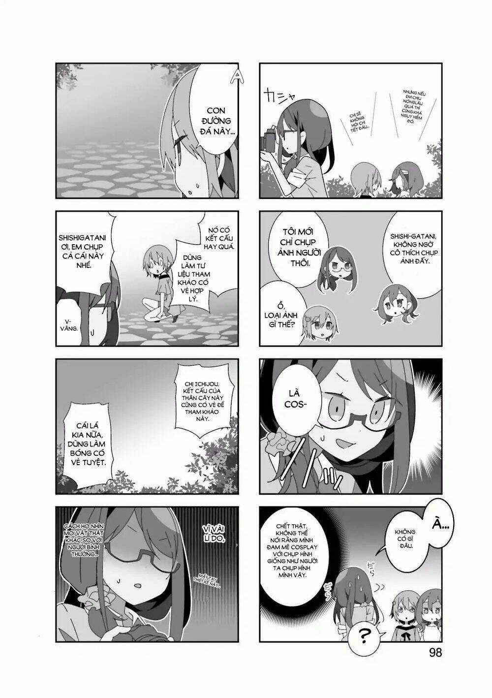Adashino-San Wa Sude Ni Shinderu Chapter 12 trang 3