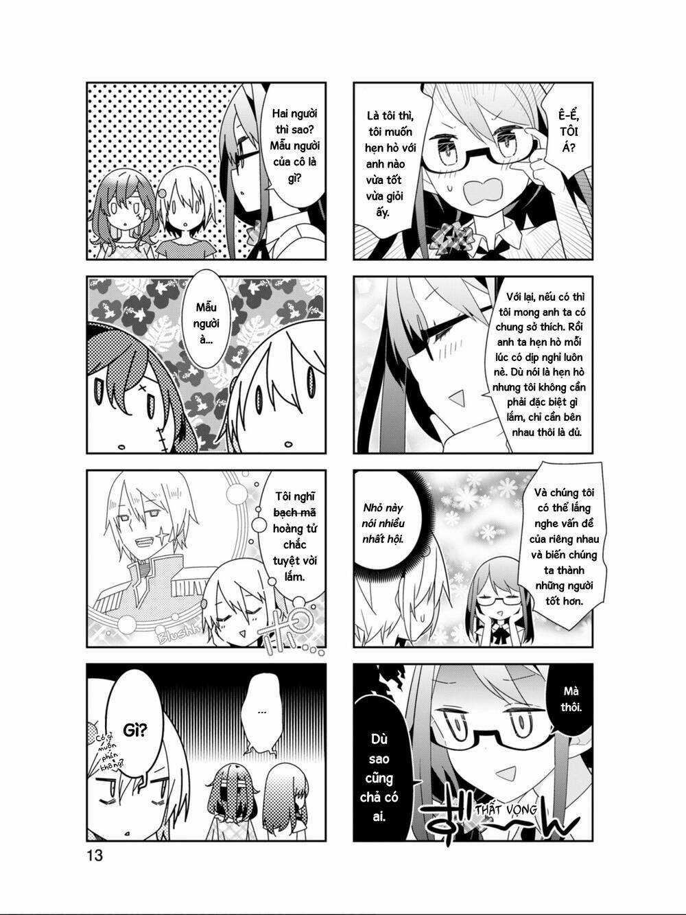 Adashino-San Wa Sude Ni Shinderu Chapter 14 trang 4