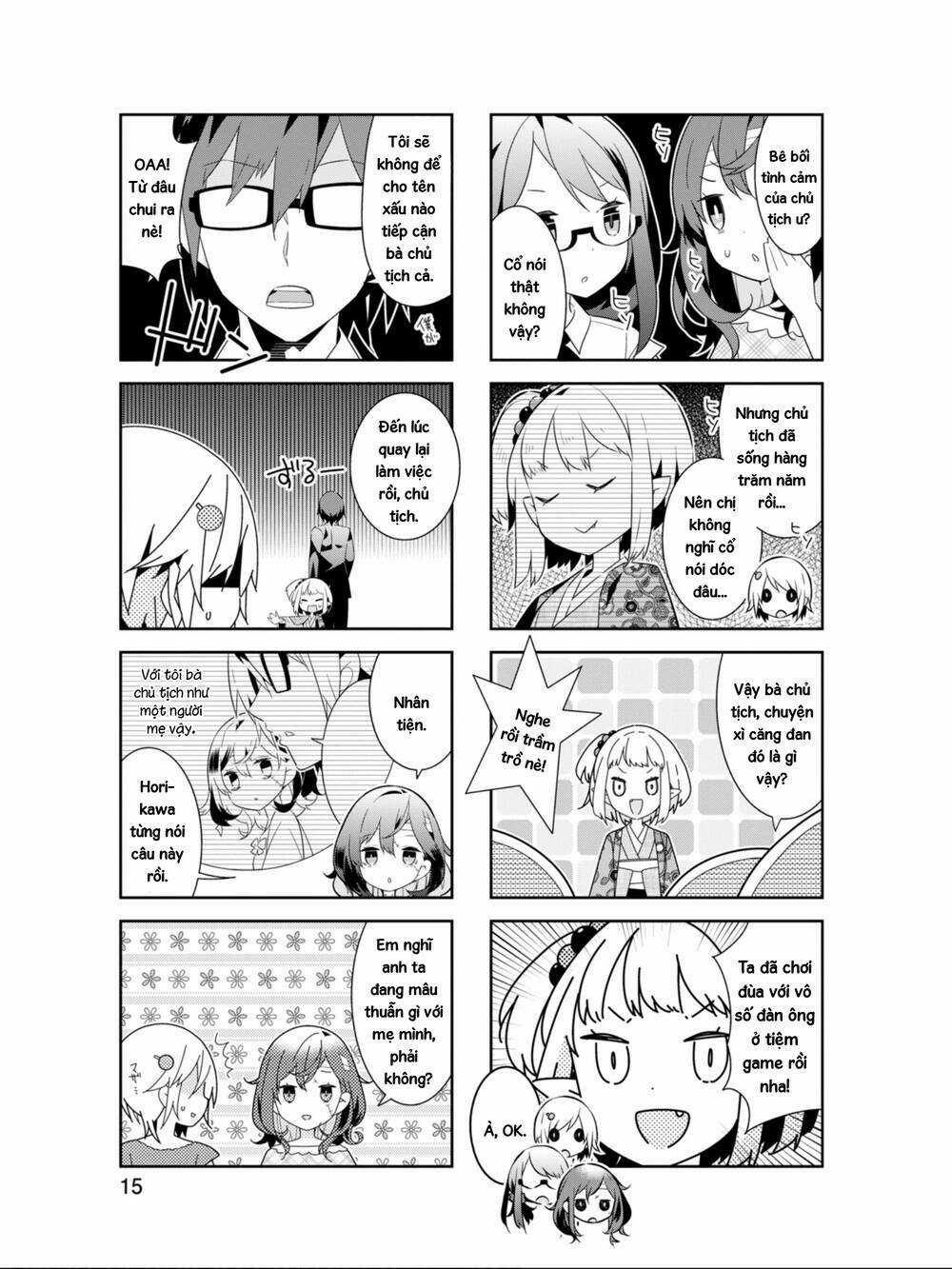 Adashino-San Wa Sude Ni Shinderu Chapter 14 trang 6