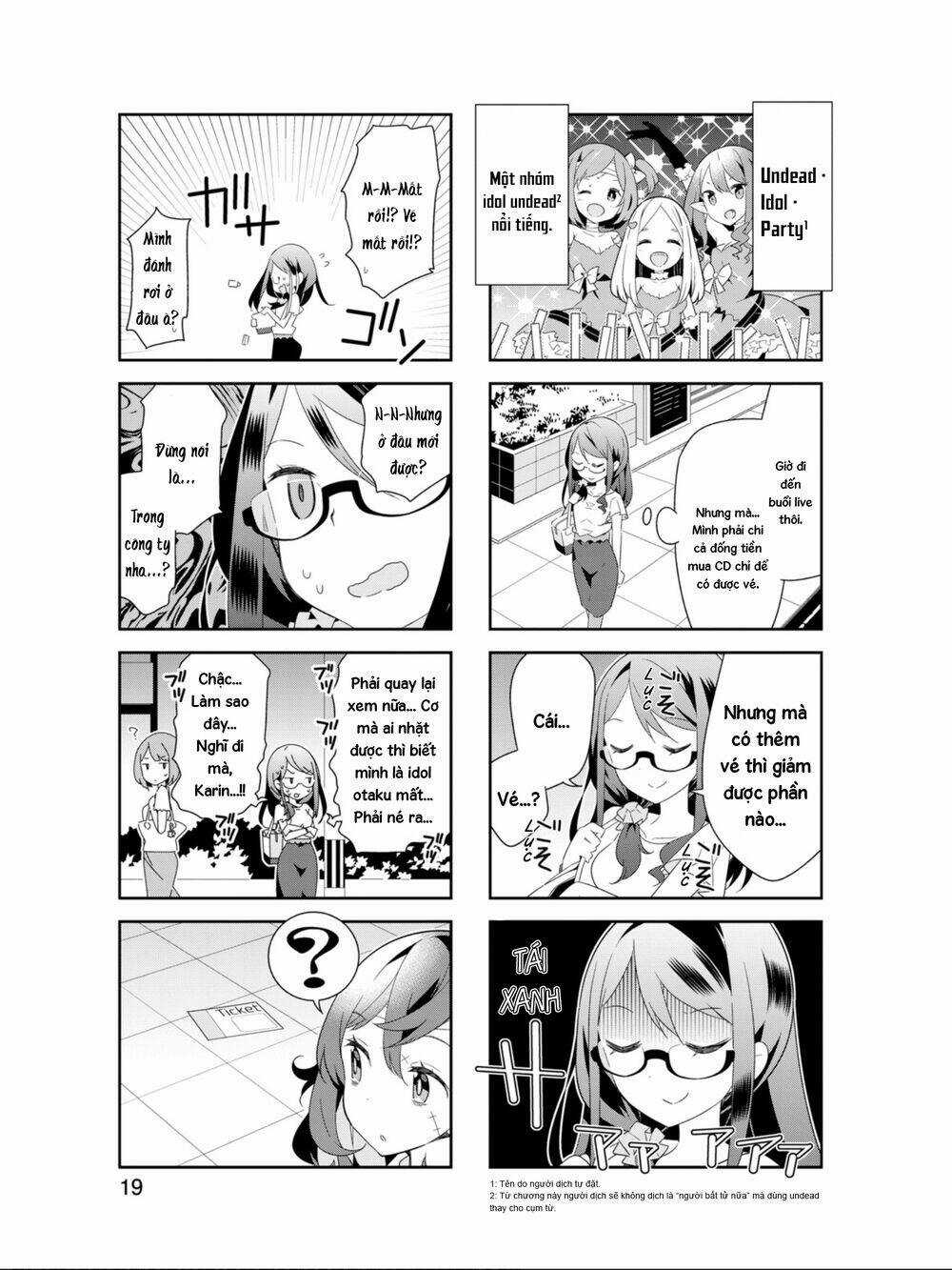 Adashino-San Wa Sude Ni Shinderu Chapter 15 trang 2