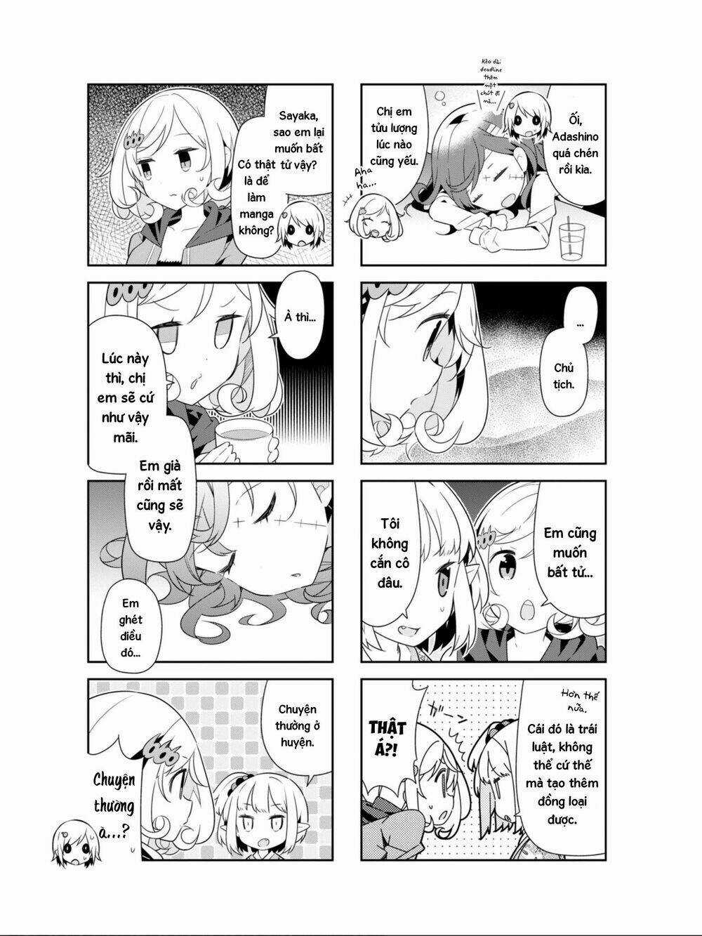 Adashino-San Wa Sude Ni Shinderu Chapter 16 trang 6