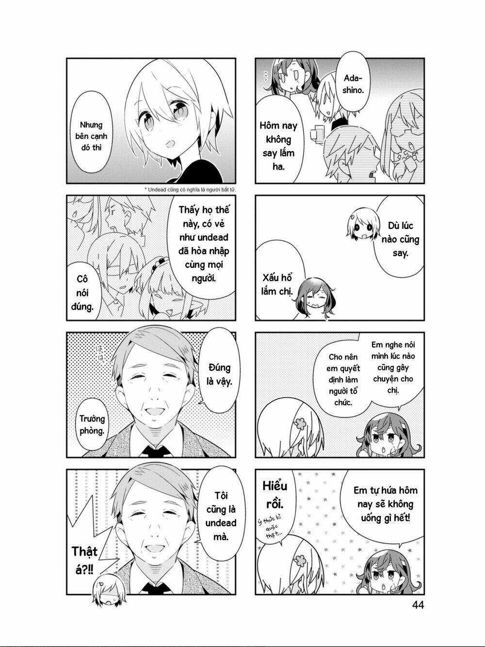 Adashino-San Wa Sude Ni Shinderu Chapter 18 trang 5