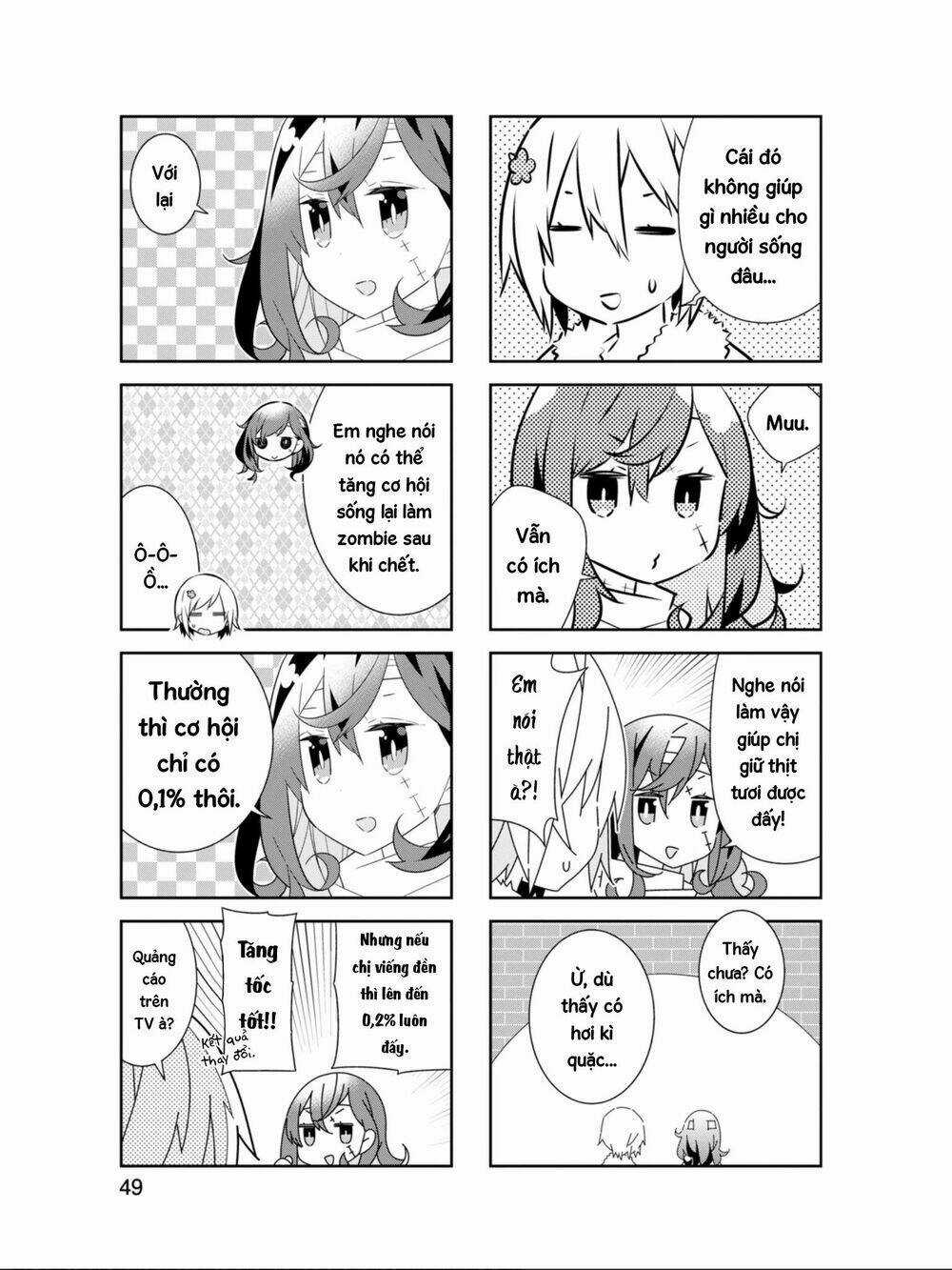 Adashino-San Wa Sude Ni Shinderu Chapter 19 trang 3